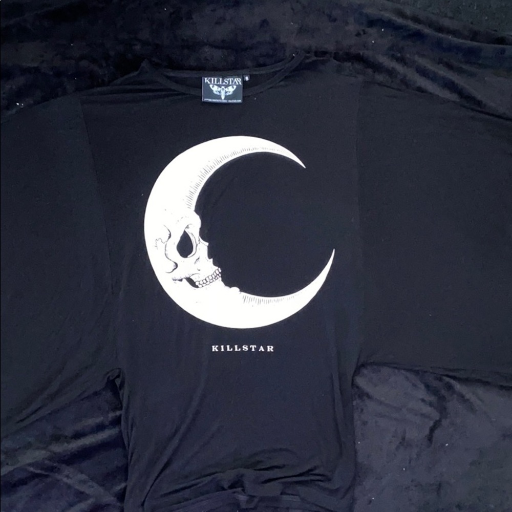 Killstar kimono dress size small EUC skull moon